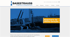 Desktop Screenshot of basestrauss.com.br